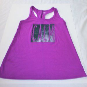 Athletic Works Tank, Purple. Small. CALM in grey